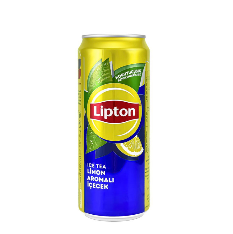 نوشیدنی چای سرد لیپتون با طعم لیمو 330 میل