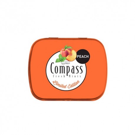 خوشبو کننده دهان بدون شکر با طعم هلو کامپاس Compass