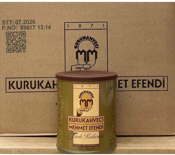 قهوه ترک مهمت افندی اصل۲۵۰ گرمی