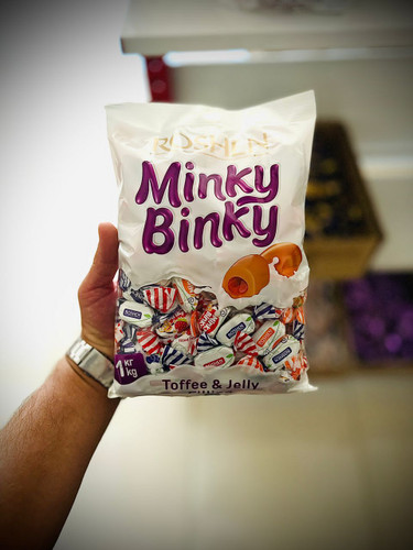 شکلات روشن مینکی بینکی minky binky