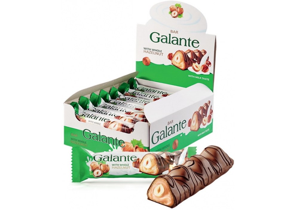 شکلات گالانته شیر و فندق Galante