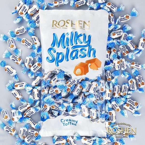 شکلات میلکی اسپلش روشن milkey splash