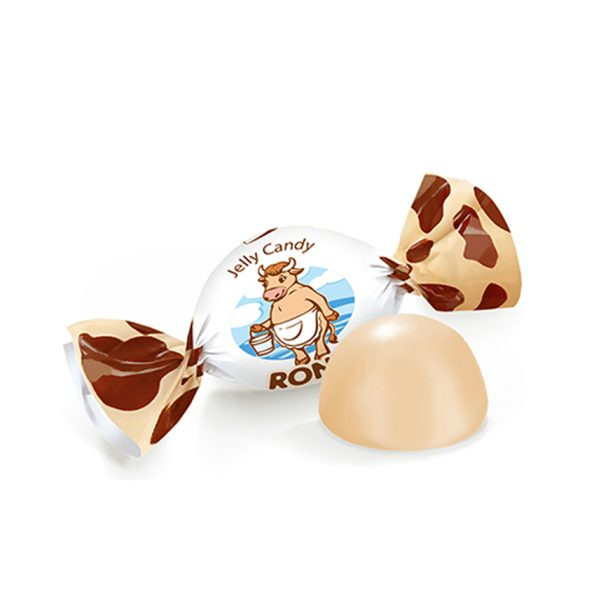 شکلات پاستیلی گاوی کنتی خارجی بسته 1 کیلویی روسی