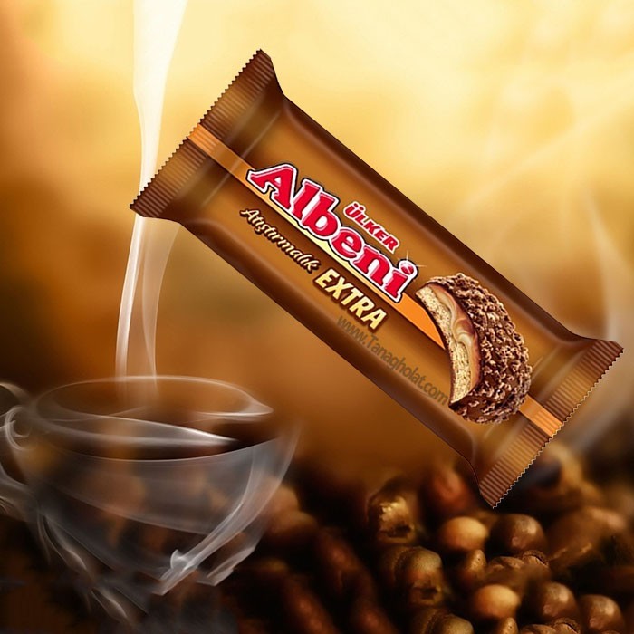 شکلات بار بیسکوئیتی آلبنی اولکر