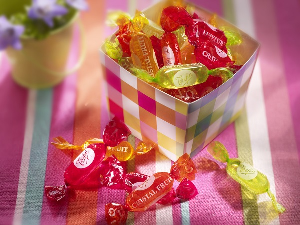 آبنبات میوه ای کریستالی ترفین Trefin