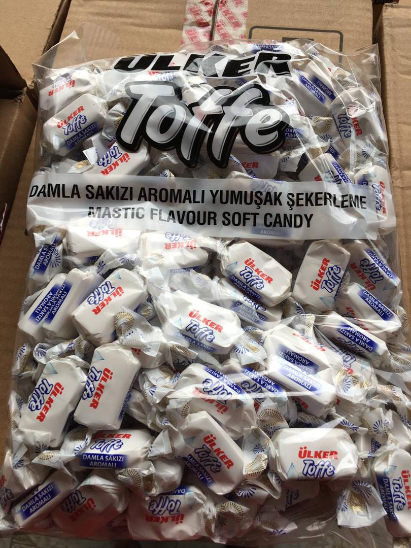 شکلات تافی 1 کیلویی سقزی برند اولکر Ulker