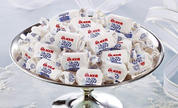 شکلات تافی 1 کیلویی سقزی برند اولکر Ulker