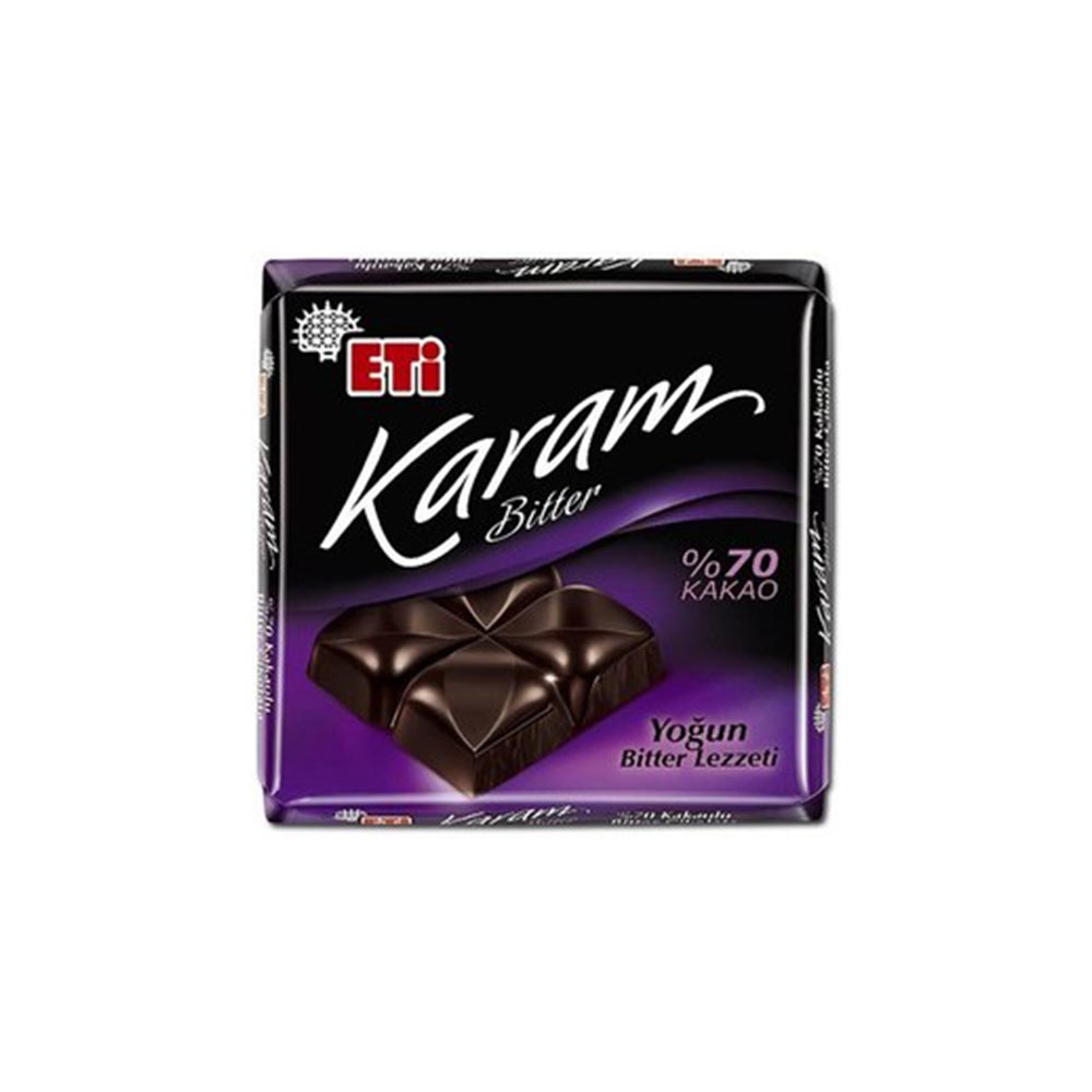 شکلات 70 درصدی اتی خیلی تلخ وزن 60 گرم